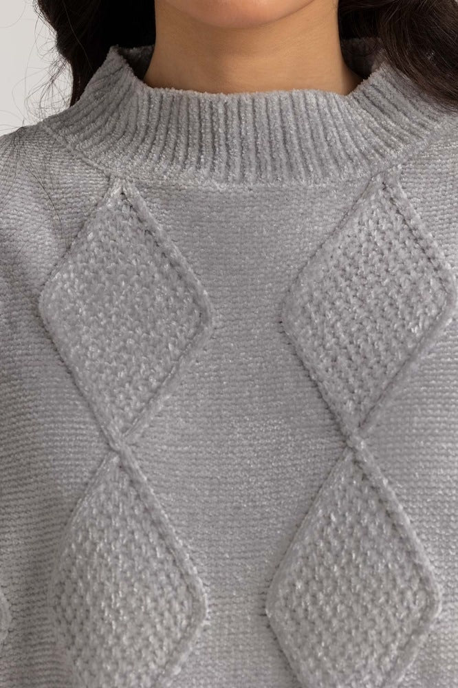 Lime Green Basic Sweater - Image 4