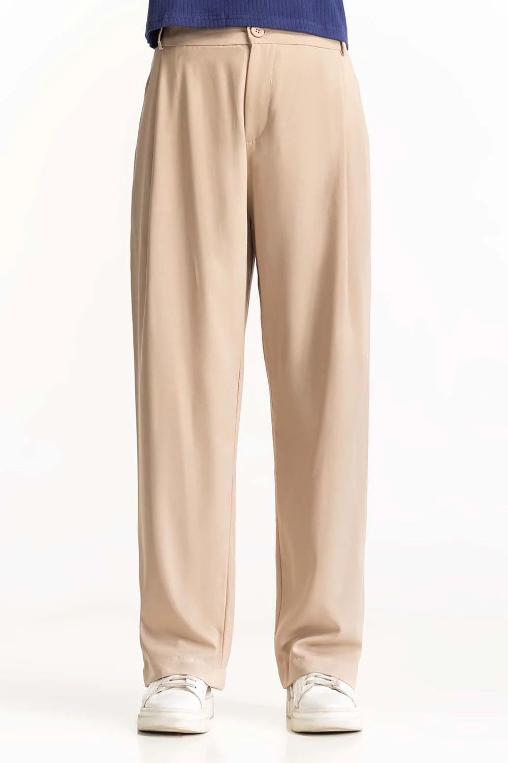 Loose Fitting Darted Trouser