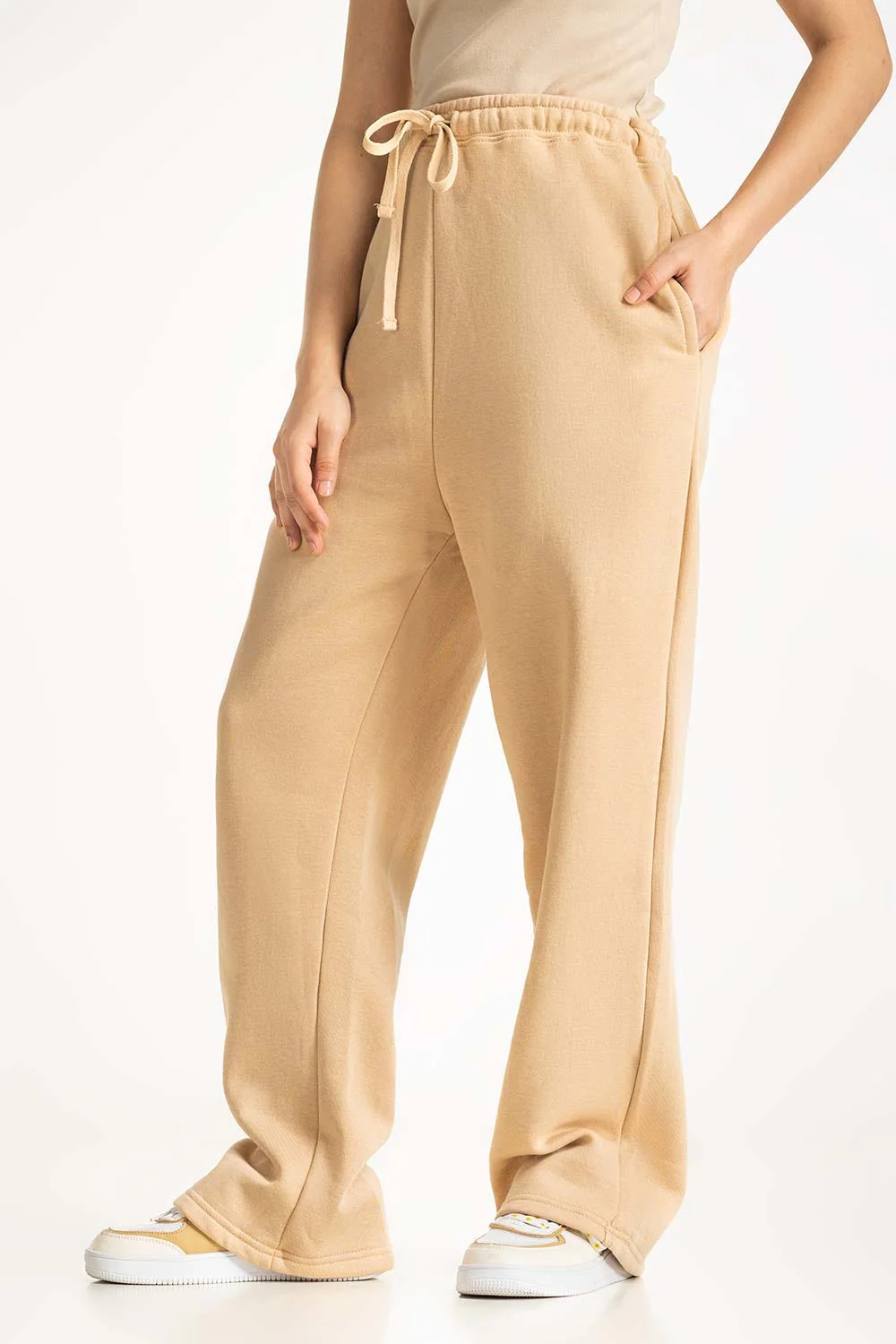 Loose Knitted Trousers - Image 2