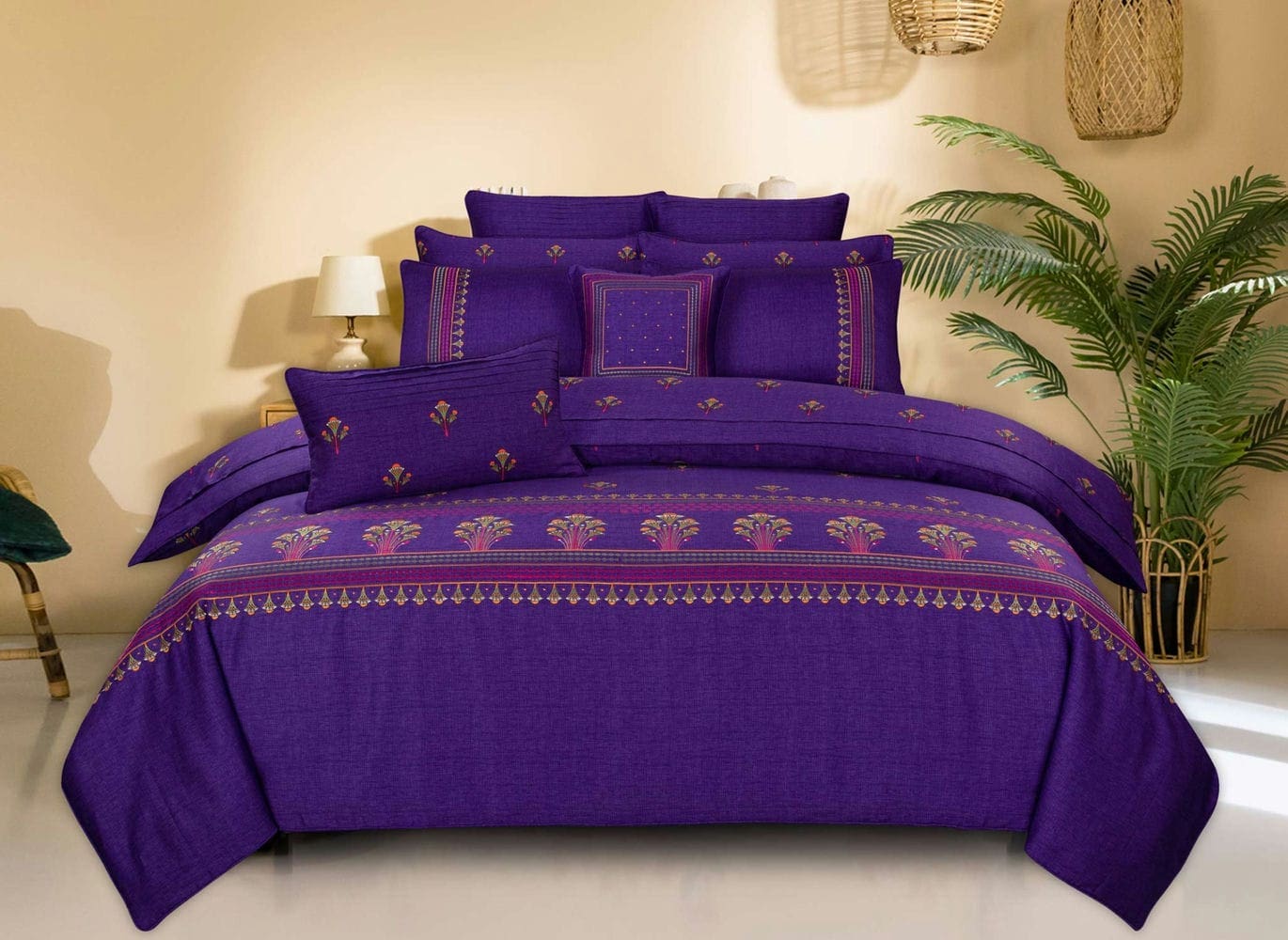 Lotus T-200 Quilt Cover Set - Image 5