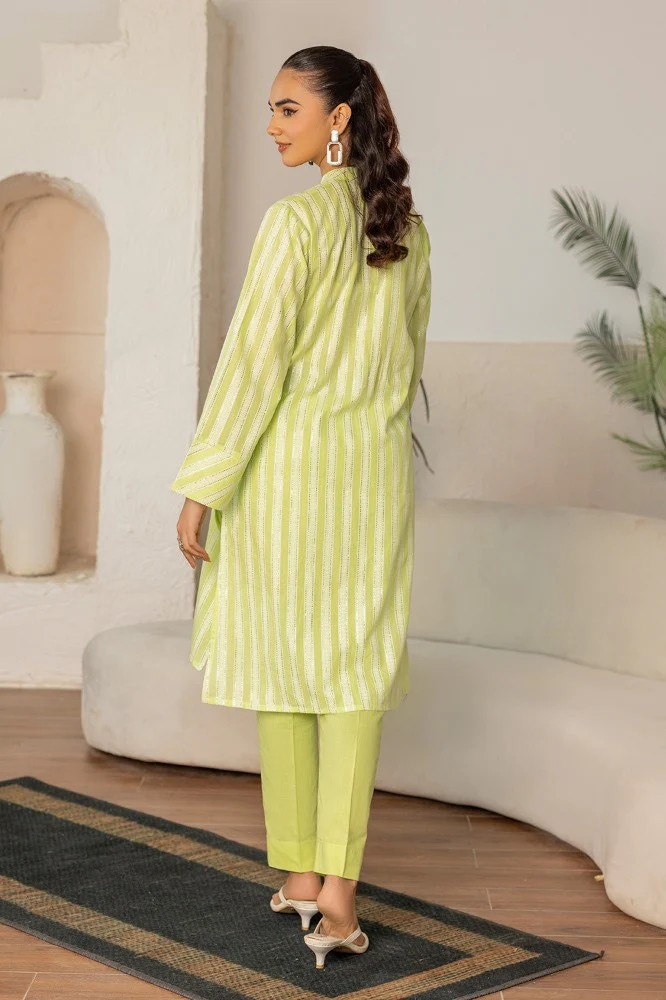 Lurex Jacquard Shirt and Trouser - Image 5