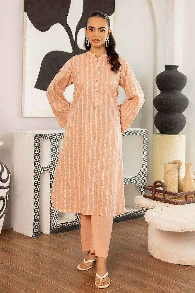 Lurex Jacquard Shirt and Trouser - Image 3