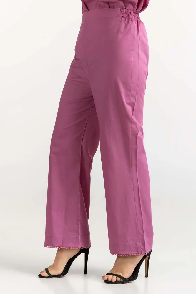 Magenta Basic Trouser - Image 3