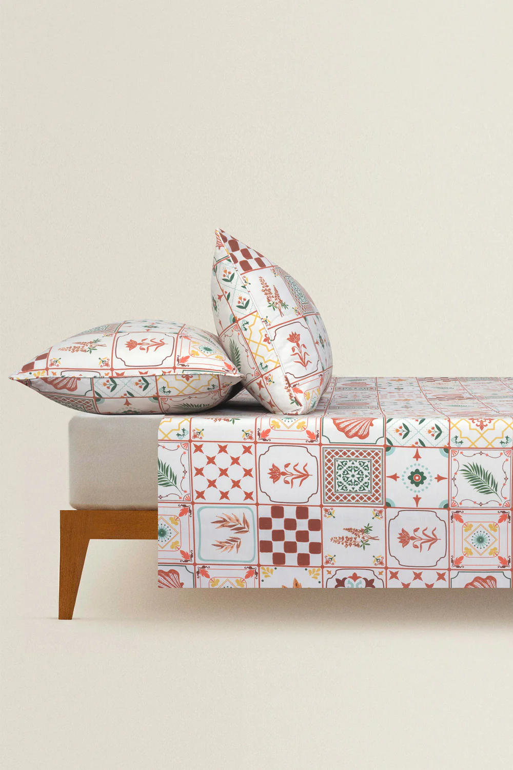 Marine Tiles T-150 Bed Sheet Set - Image 3