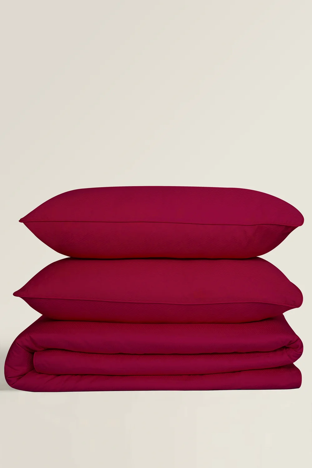Maroon Cube T-225 Quilt Cover Set - Image 2