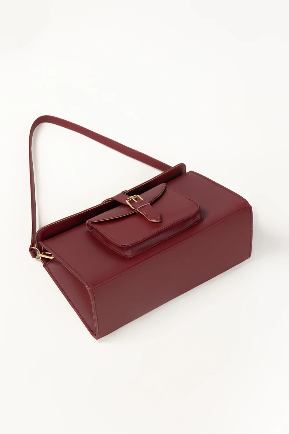 Maroon Shoulder Bag - Image 2