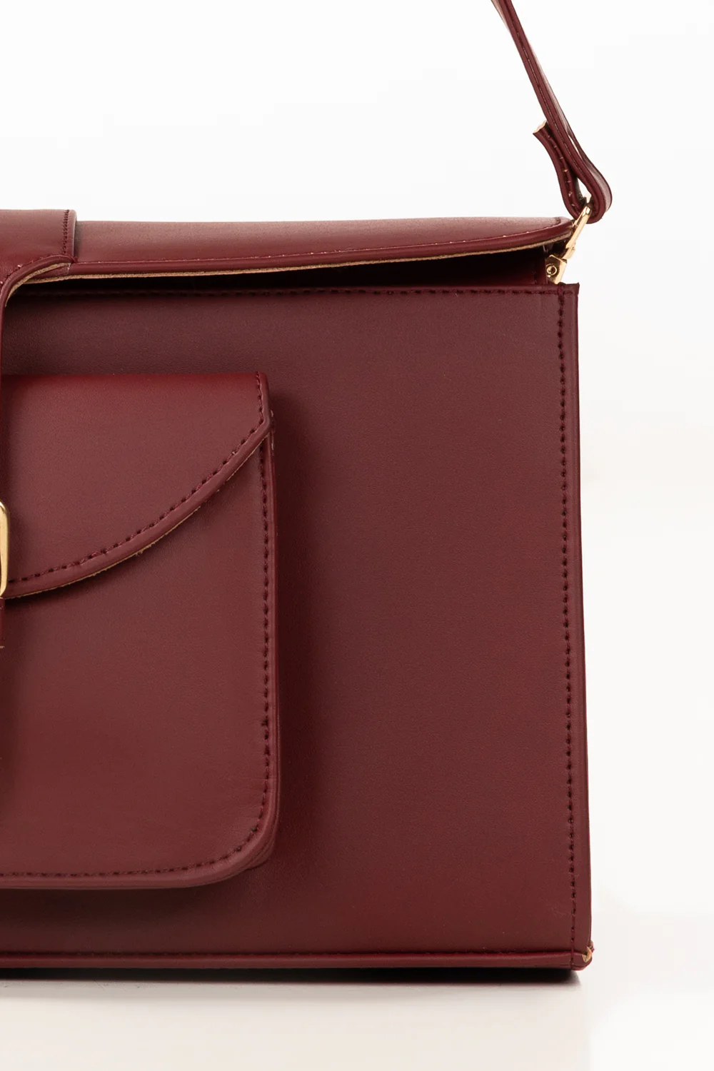 Maroon Shoulder Bag - Image 5