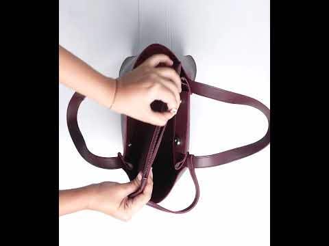 Maroon Tote Bag - Image 6