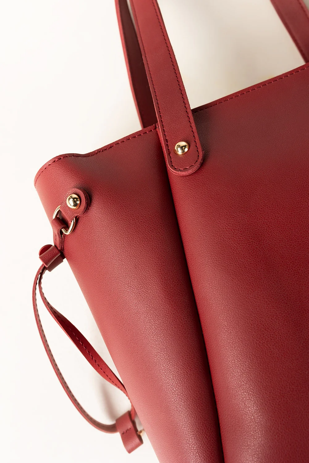 Maroon Tote Bag - Image 2