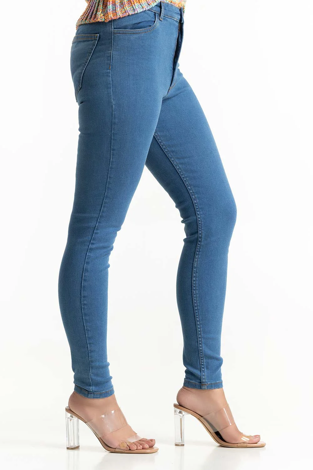 Medium Blue Denim Jeans - Image 5