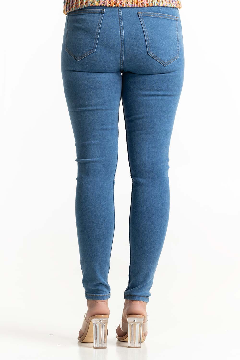 Medium Blue Denim Jeans - Image 6