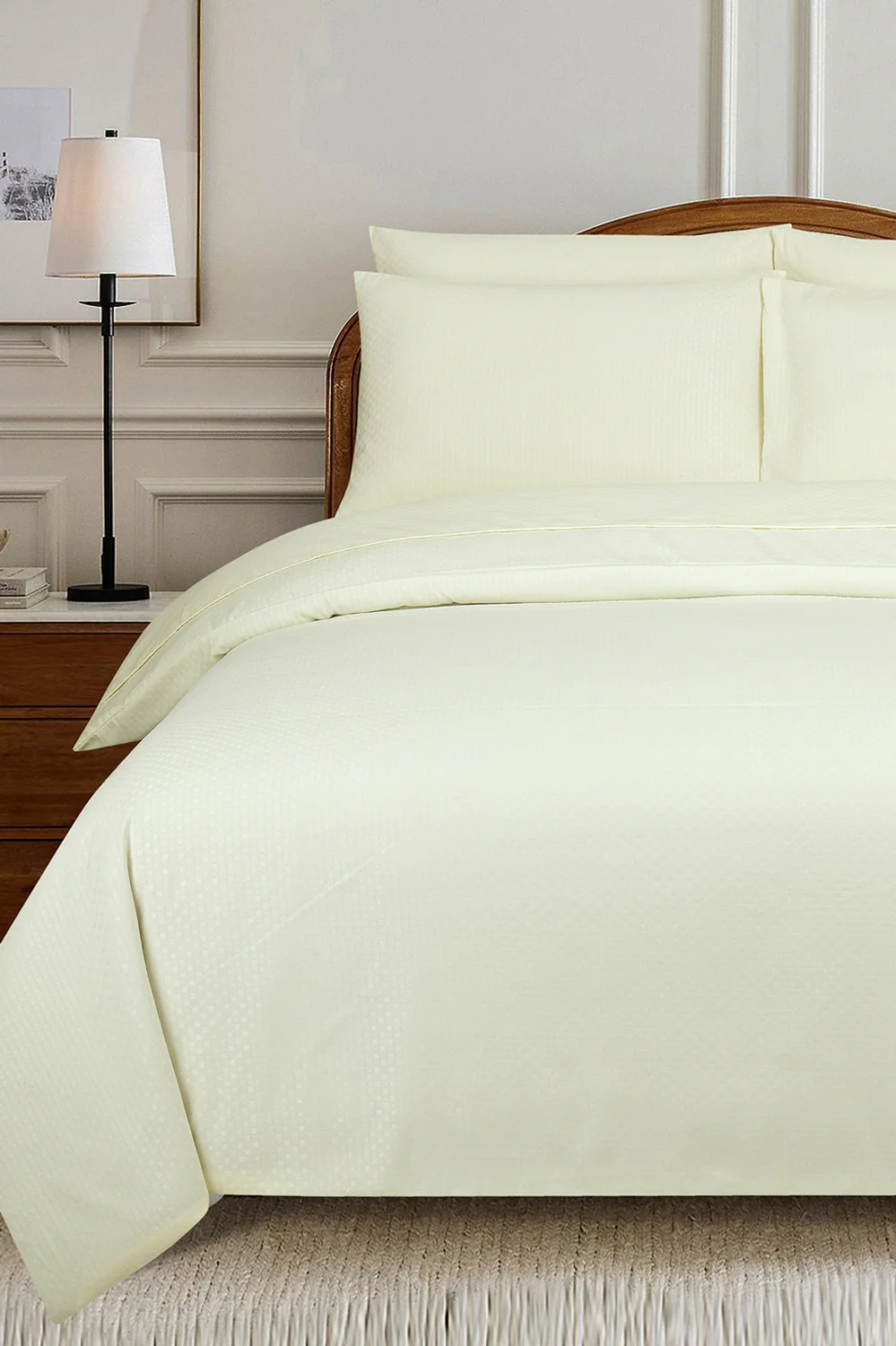 MFDD-Cream Dyed Quilt Cover Set
