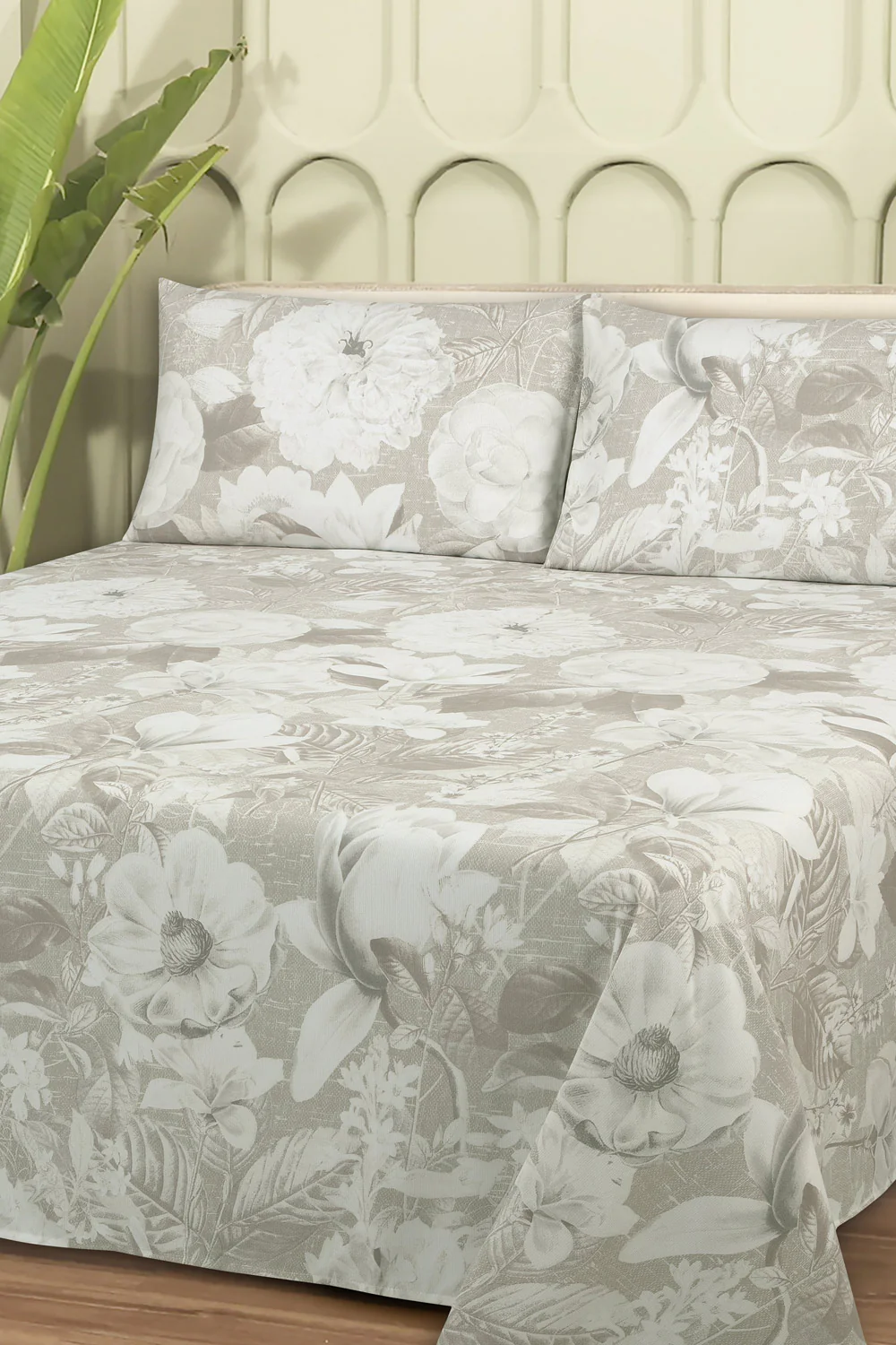 Linen Collection Printed Bed Sheet Set