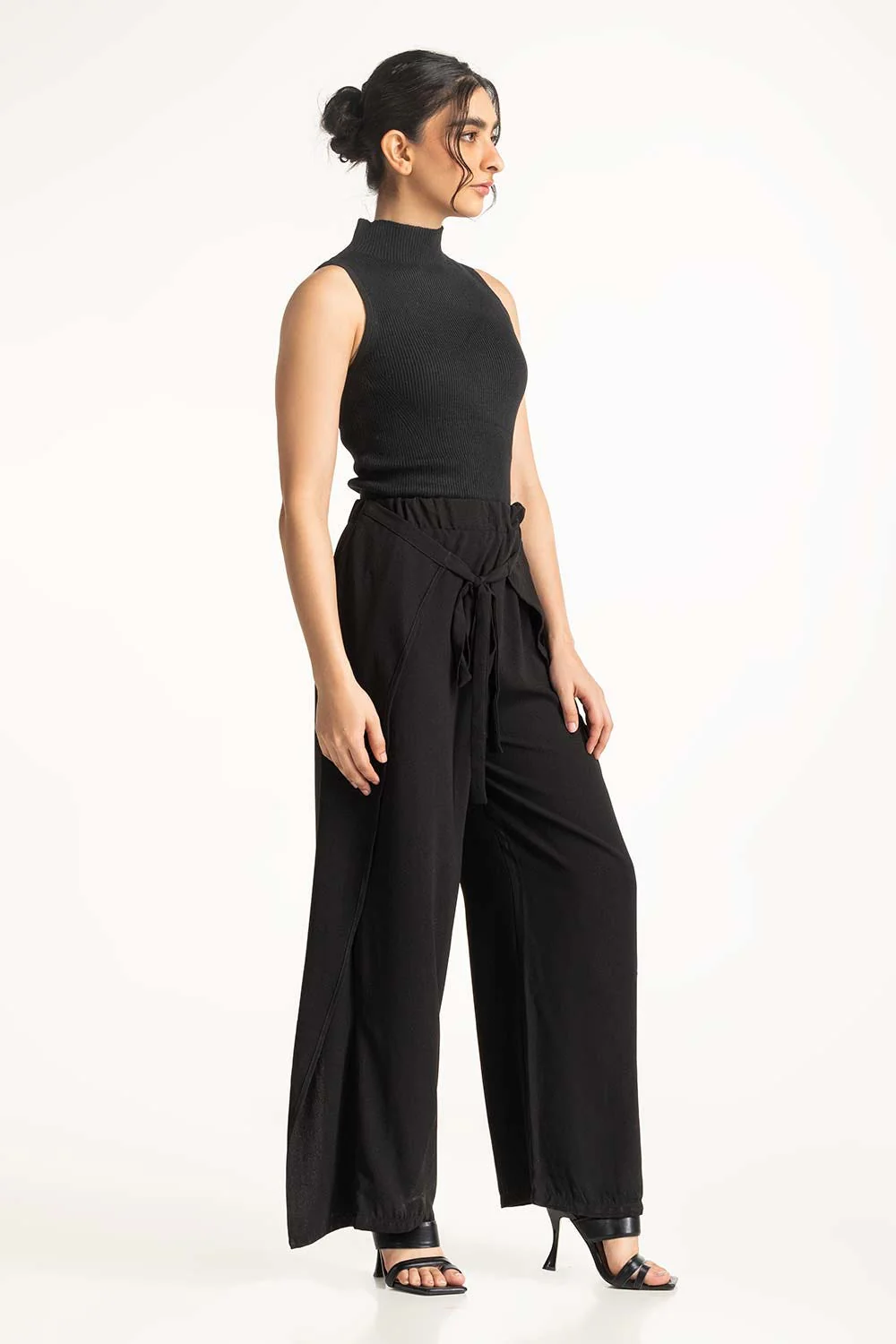 Mock neck Rib Tanktop - Image 4