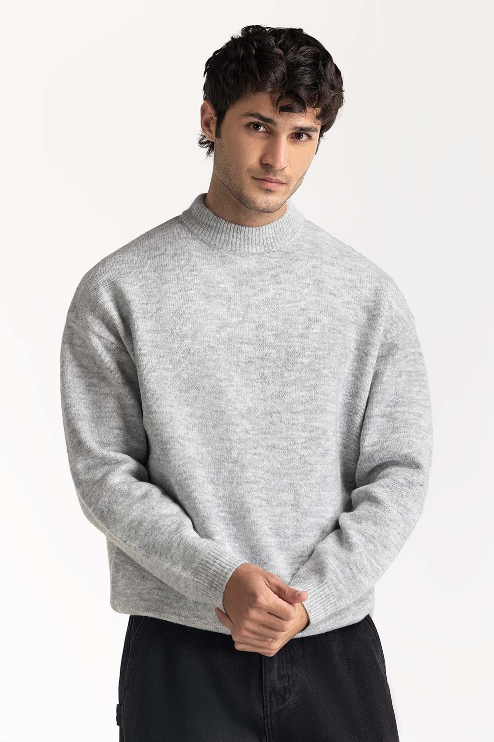 Mock Neck Sweater - Image 3