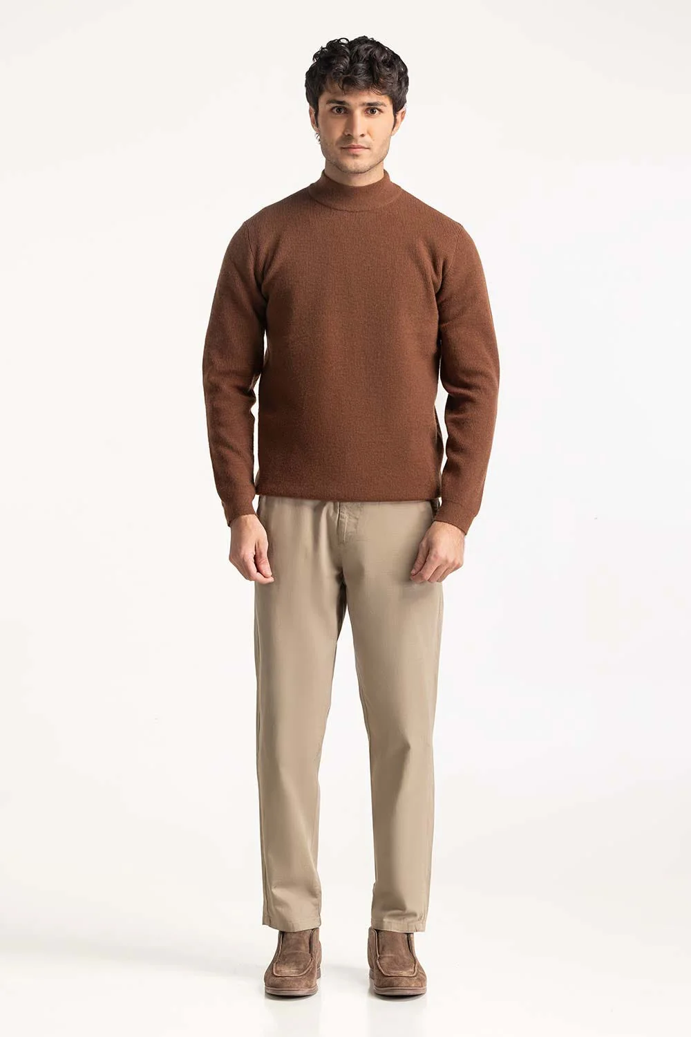 Mock Neck Sweater - Image 3