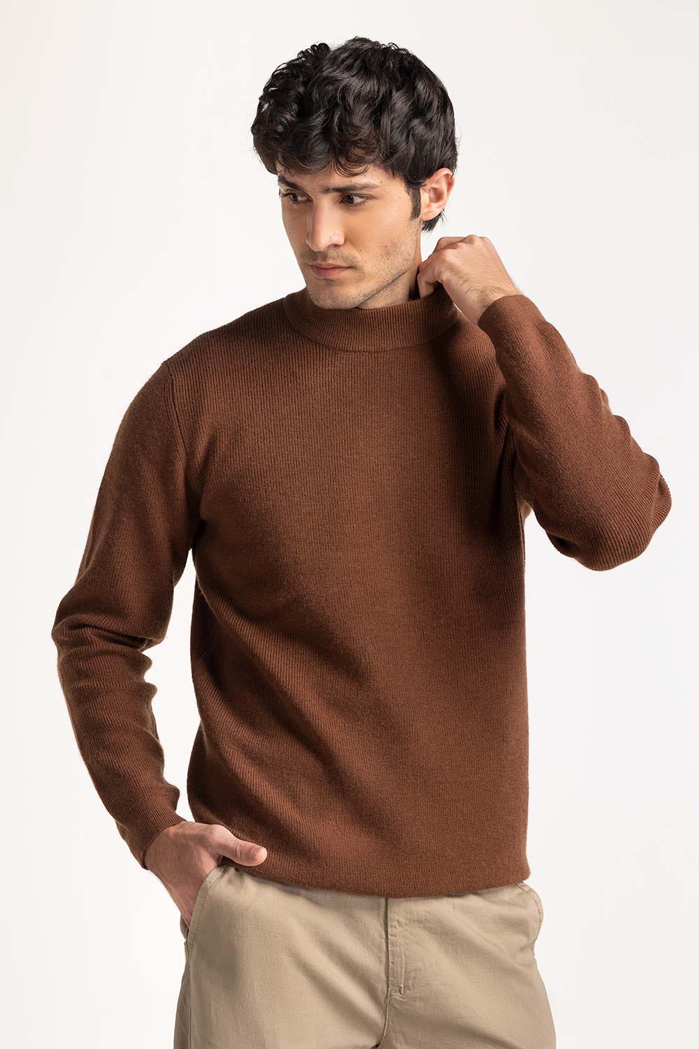 Mock Neck Sweater - Image 4