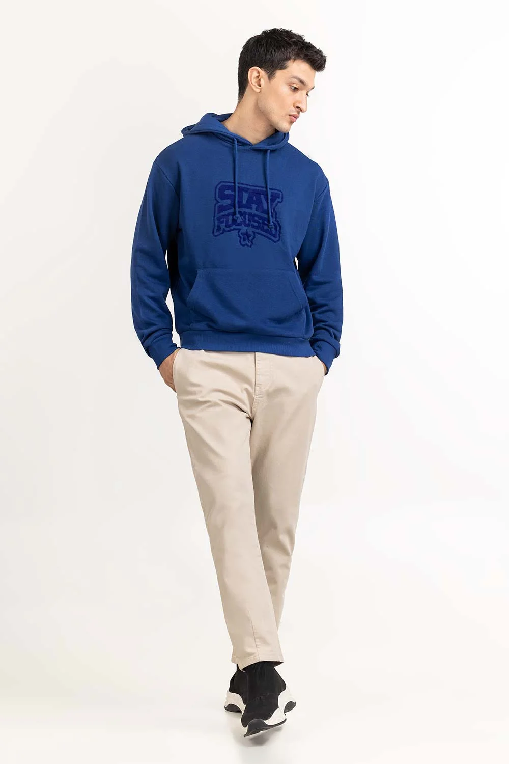 Multi Knit Regular Hoodie