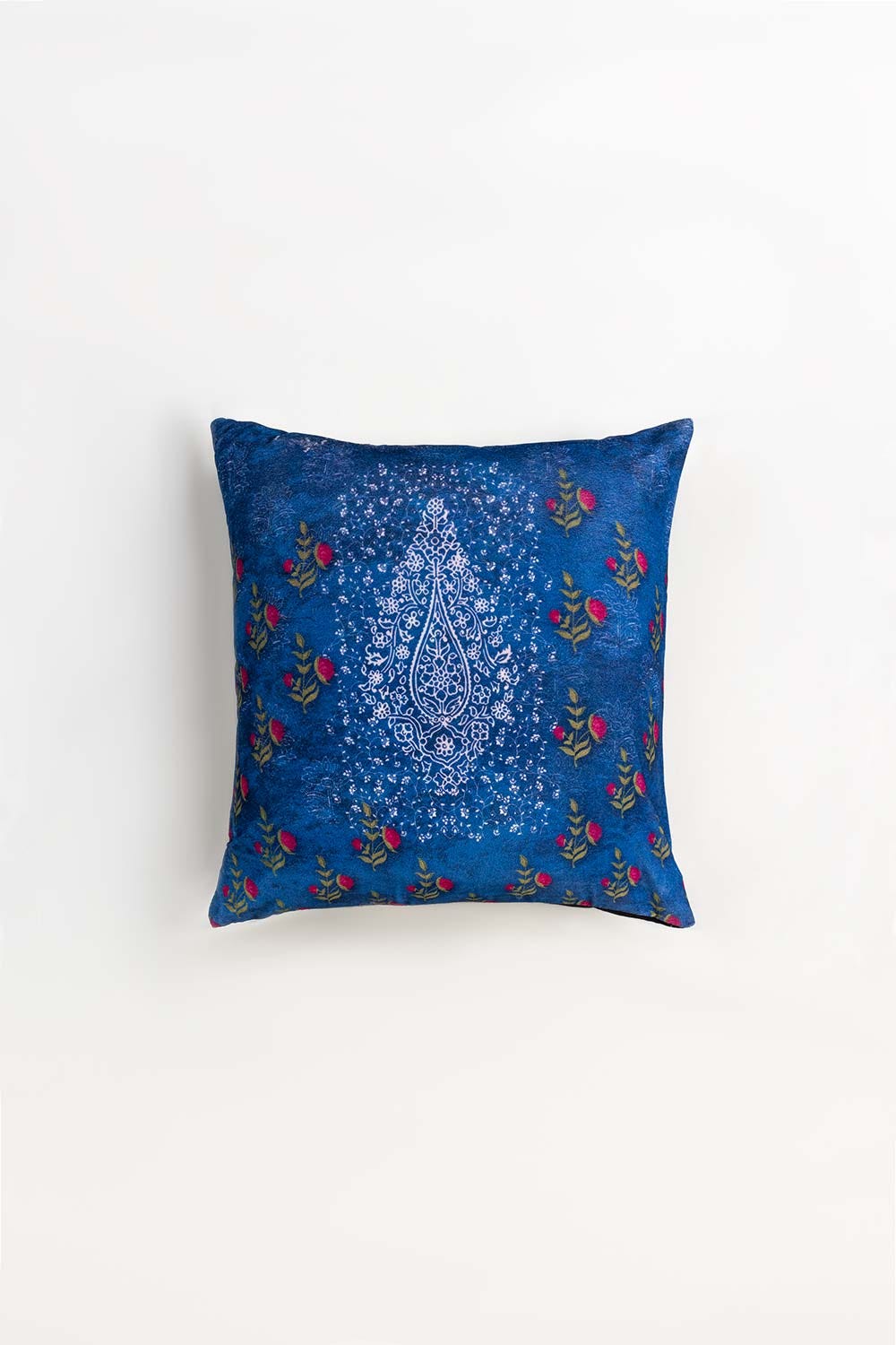 Nautical Digital Velveteen Square Cushion Cover - Image 2