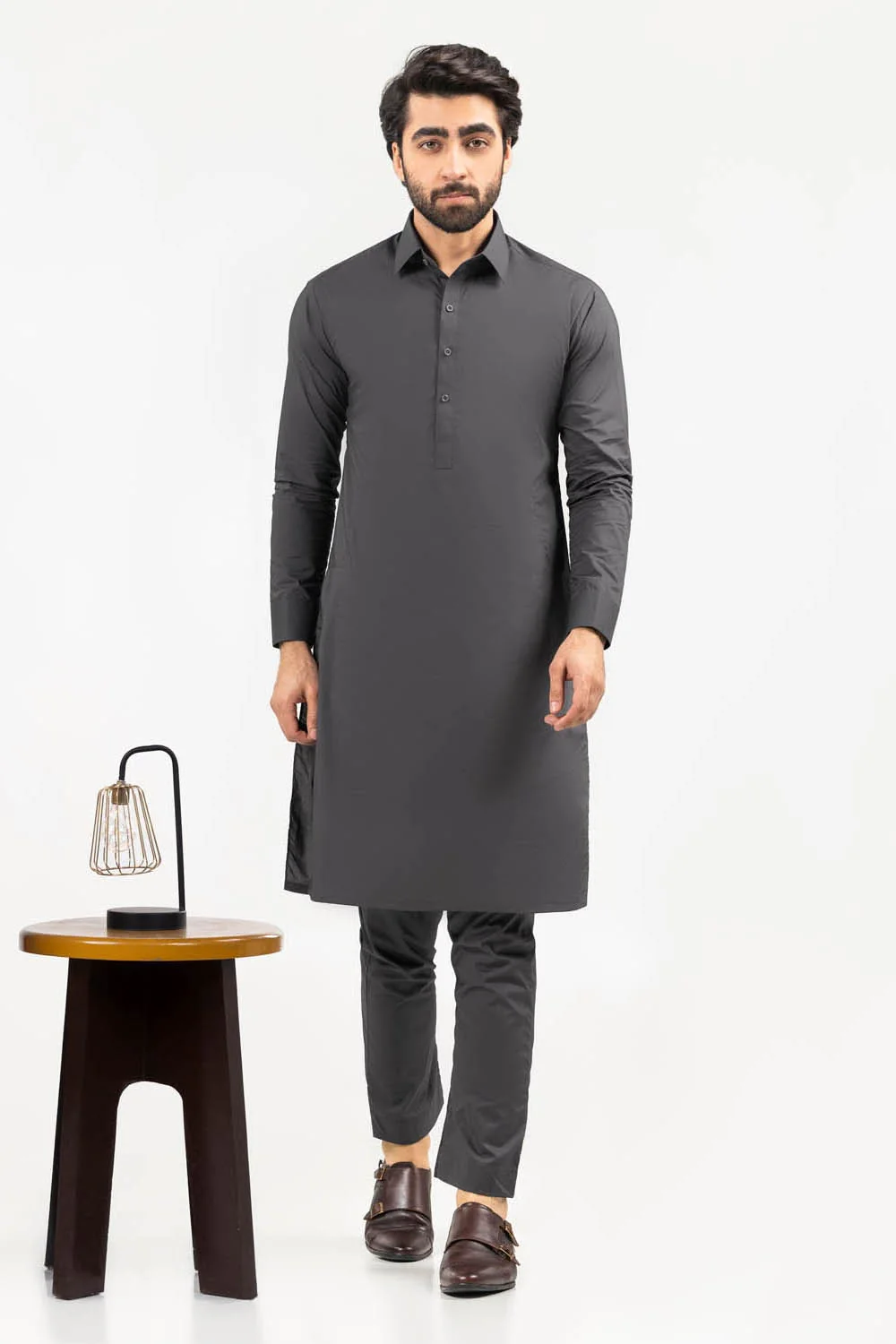 Nawab Latha Unstitched Fabric Cotton - Image 3