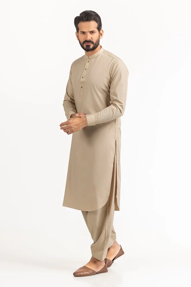 Nawab Latha Unstitched Fabric Cotton-LF - Image 2