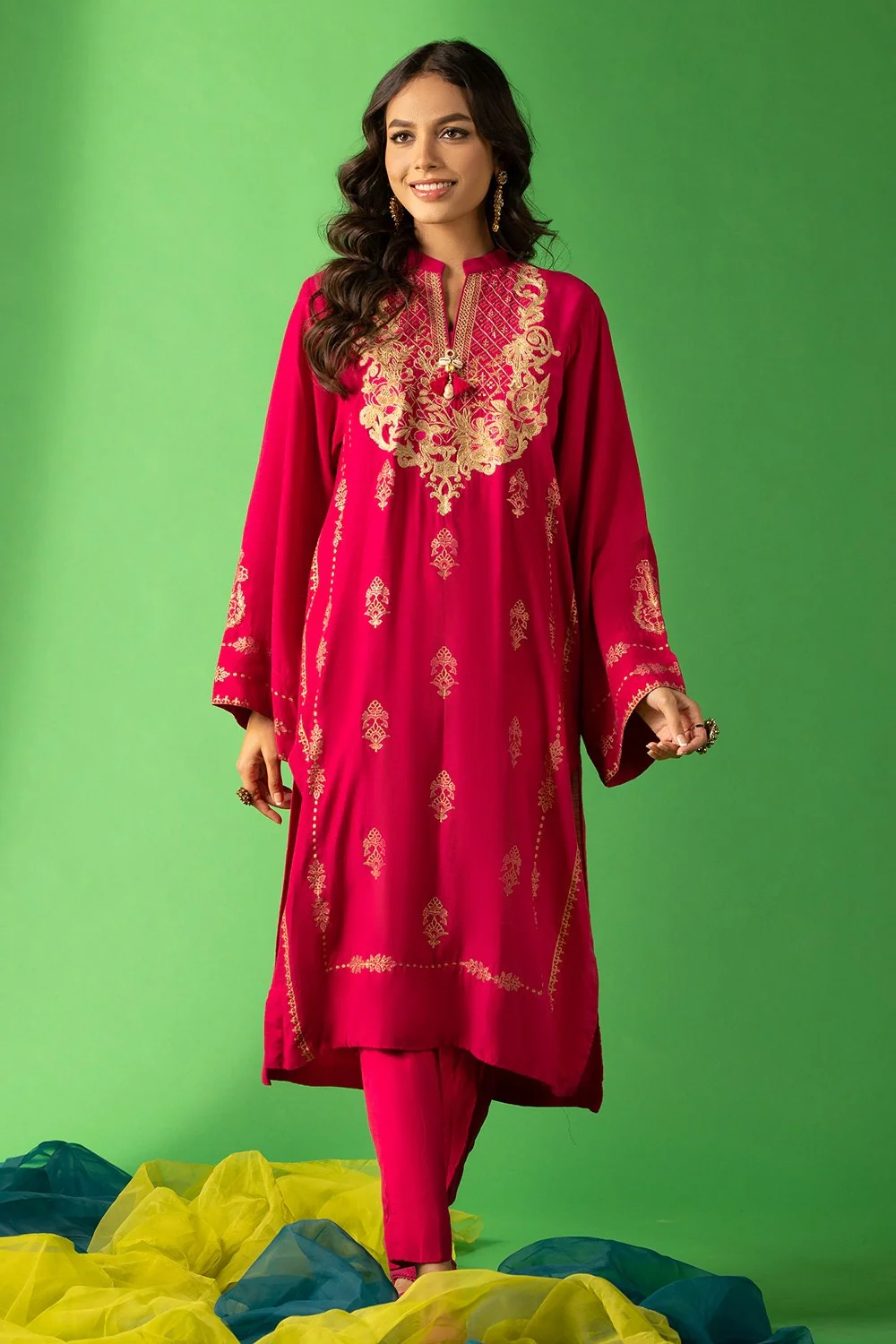 Needle Craft Embroidered Shirt - Image 3