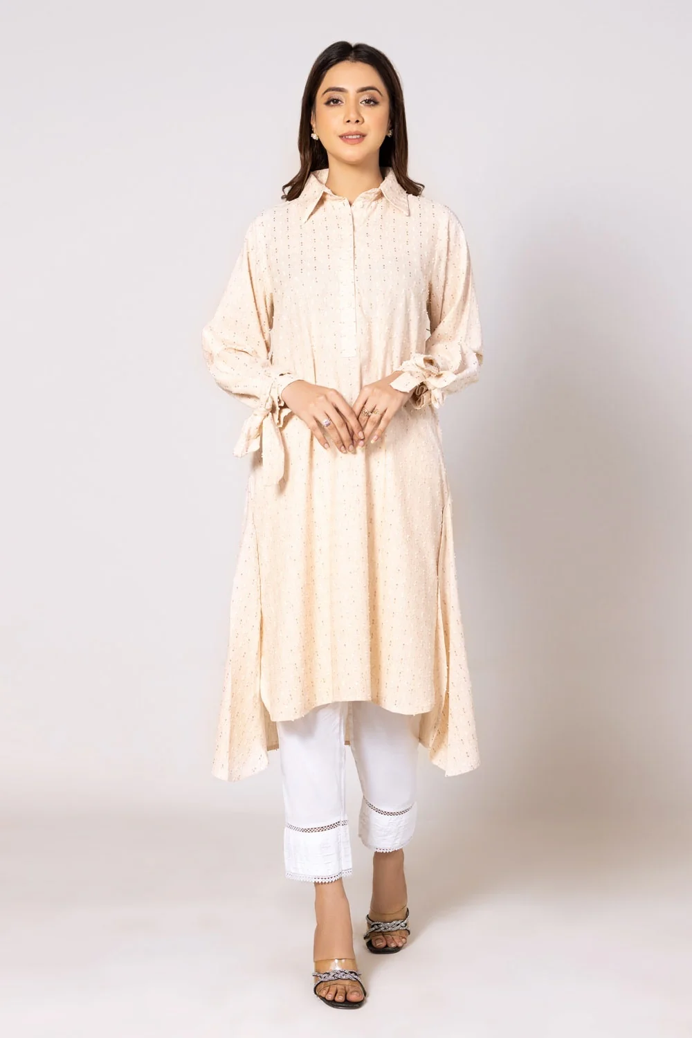 Neps Yarn Dyed Shirt - Image 4