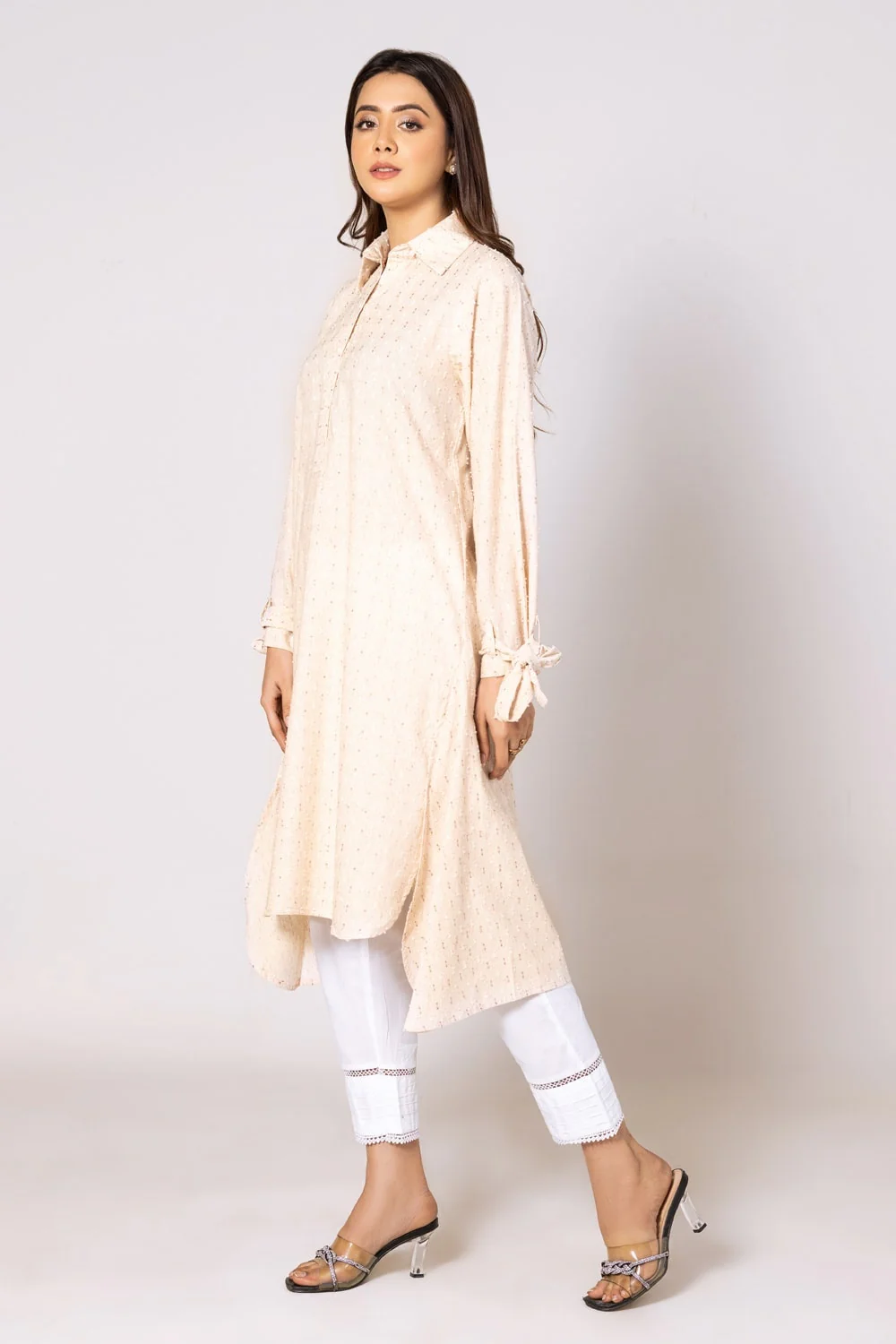Neps Yarn Dyed Shirt - Image 5