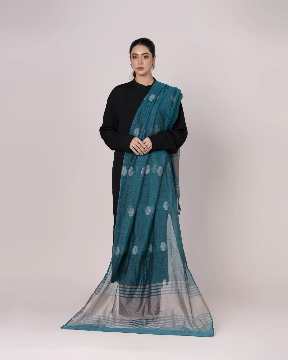 Odhani Embllished Dupatta - Image 2