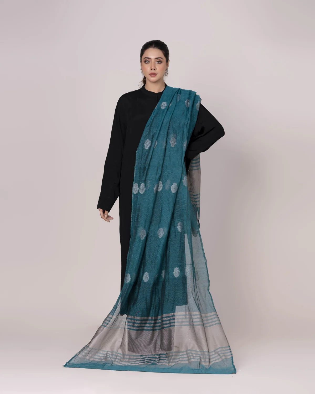Odhani Embllished Dupatta - Image 3