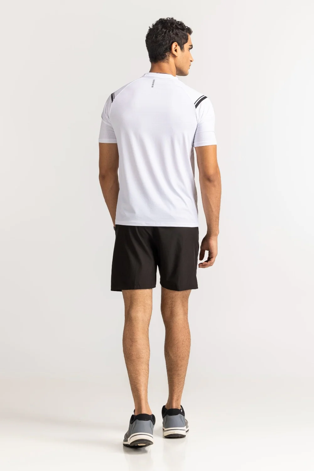 Off White Textured Tee - Image 6