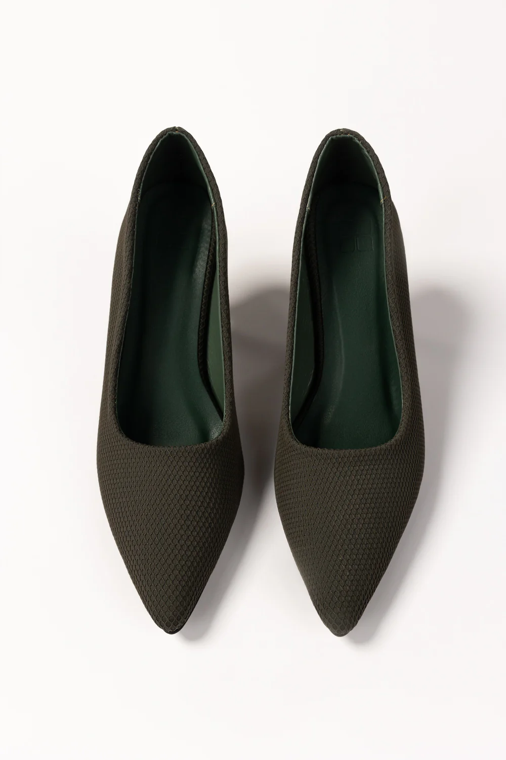 Olive Green Court Shoes - Image 3