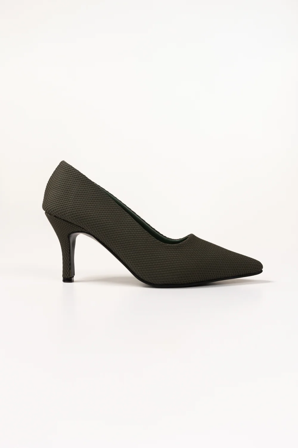 Olive Green Court Shoes - Image 4