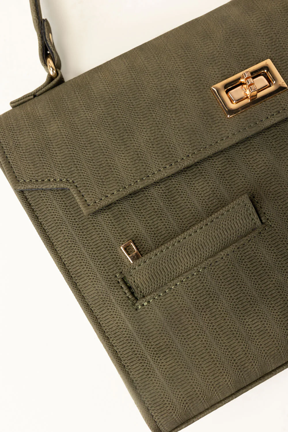 Olive Green Handbag - Image 2