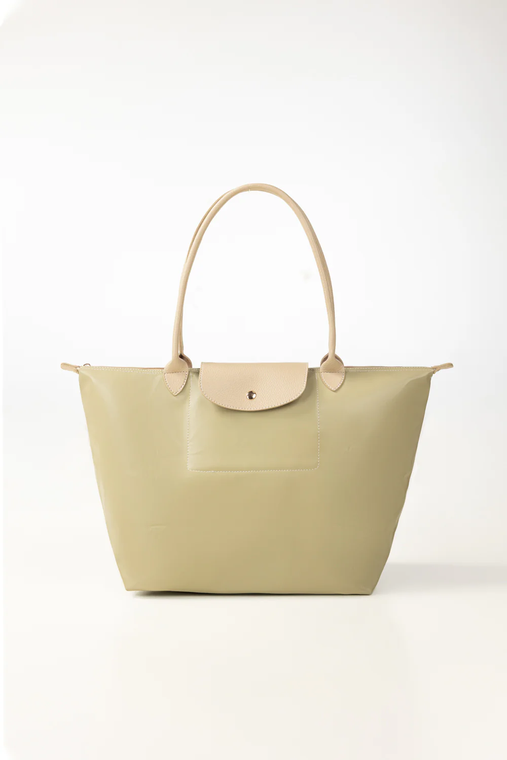 Olive Green Tote Bag