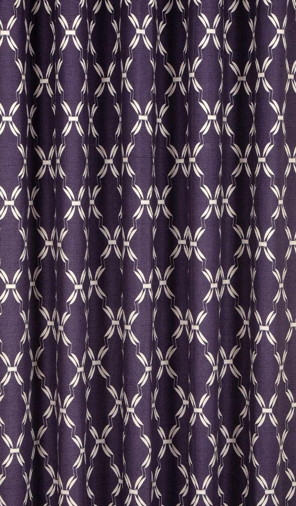 Orchid Printed Curtains - Image 2