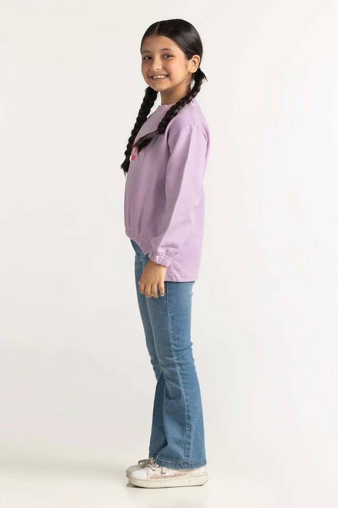Orchid Printed Sweatshirt - Image 4