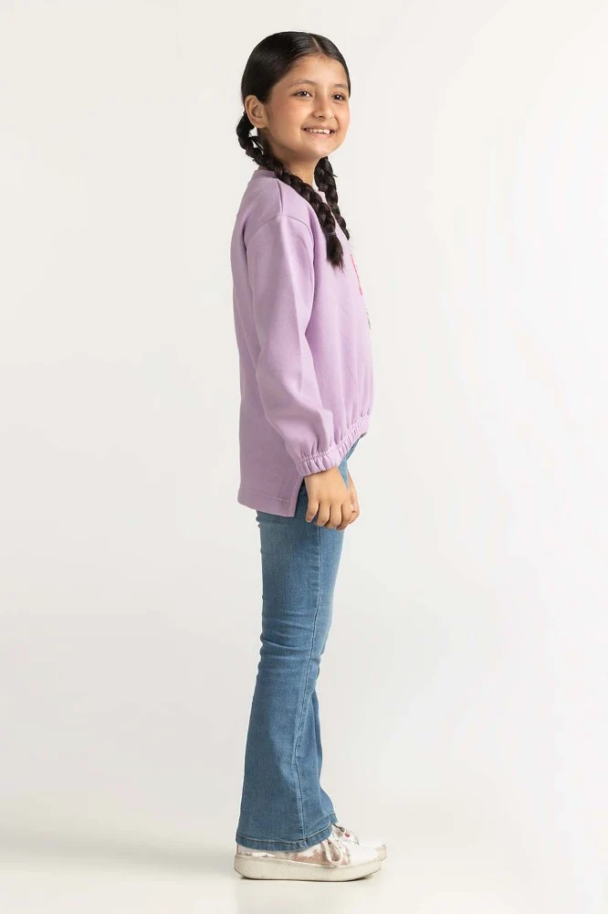 Orchid Printed Sweatshirt - Image 5