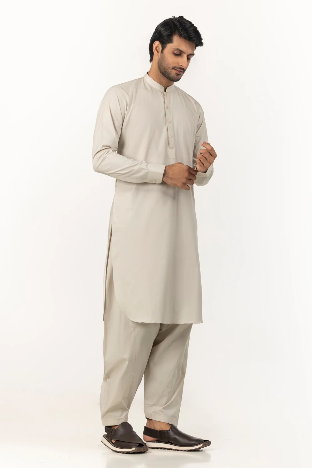 Oscar Latha Unstitched Fabric Cotton-LF - Image 159