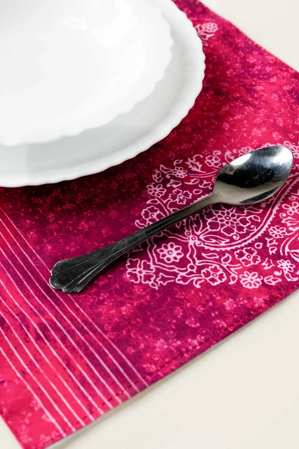 Paisley Block 4pcs Digital Placemat - Image 4