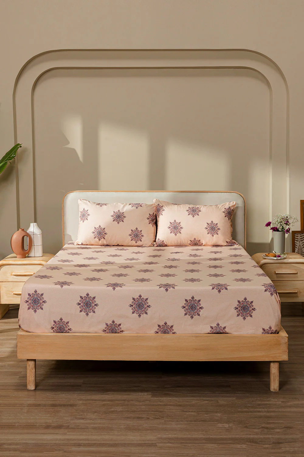 Paisley Blush T-150 Bed Sheet Set - Image 5