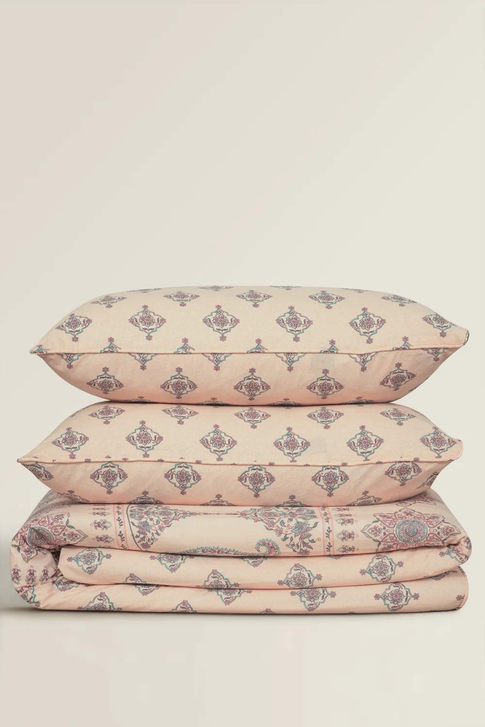 Paisley Blush T-150 Quilt Cover Set - Image 4