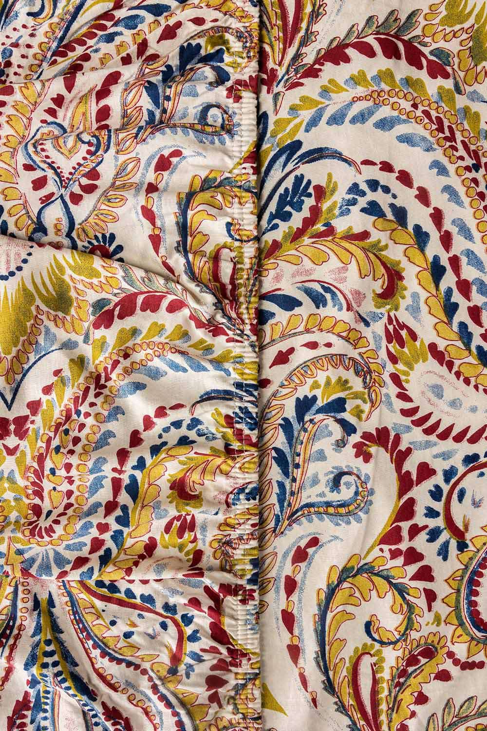 Paisley Jersey Fitted Sheet - Image 3