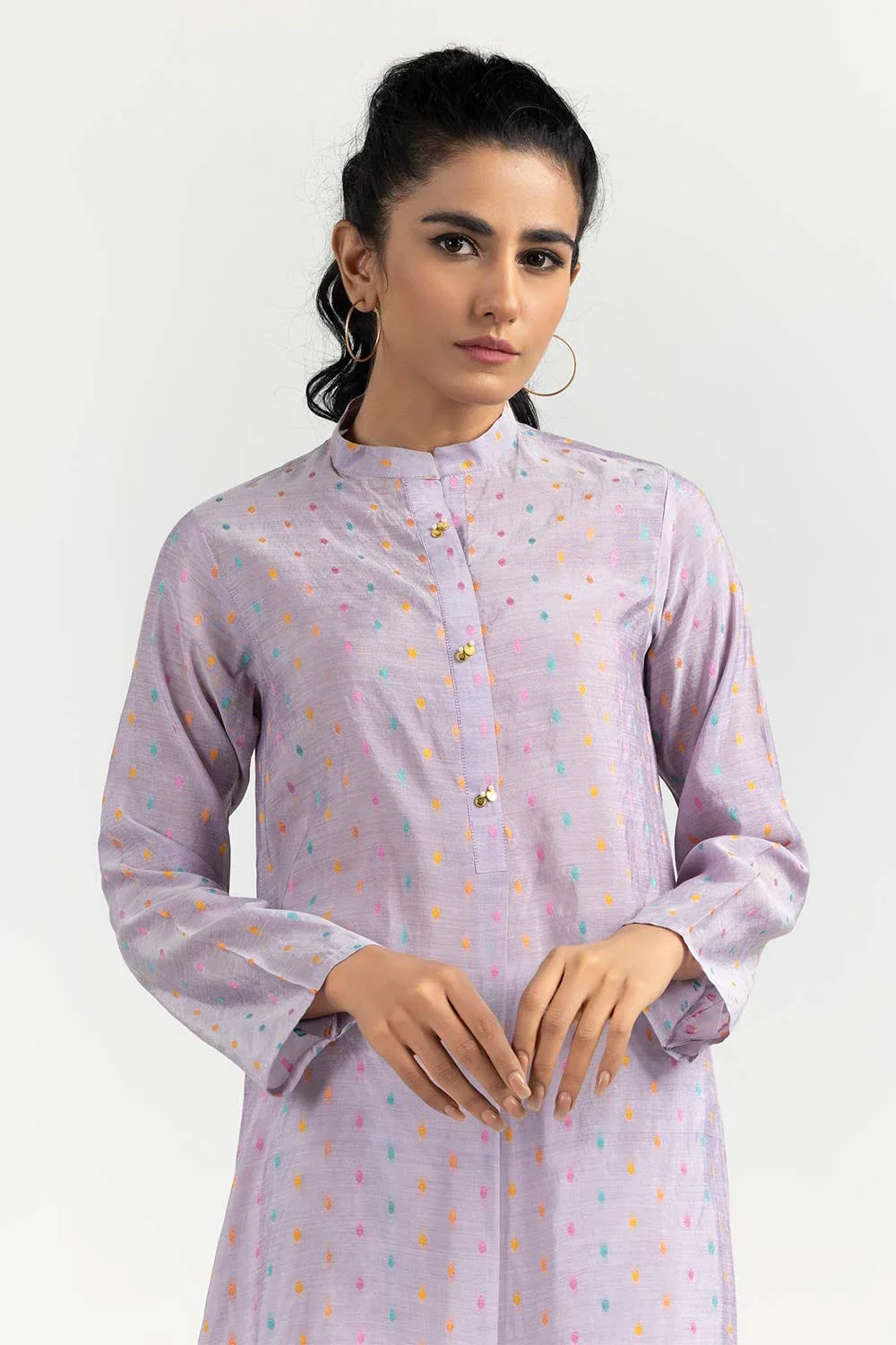 Paper Cotton Jacquard Shirt