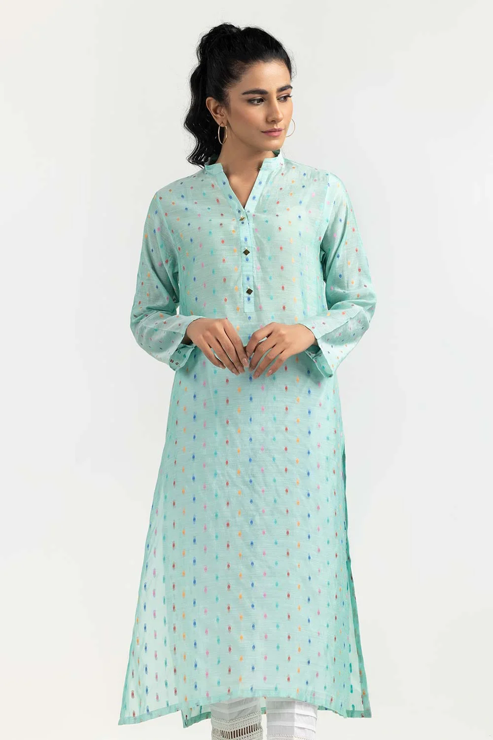 Paper Cotton Jacquard Shirt