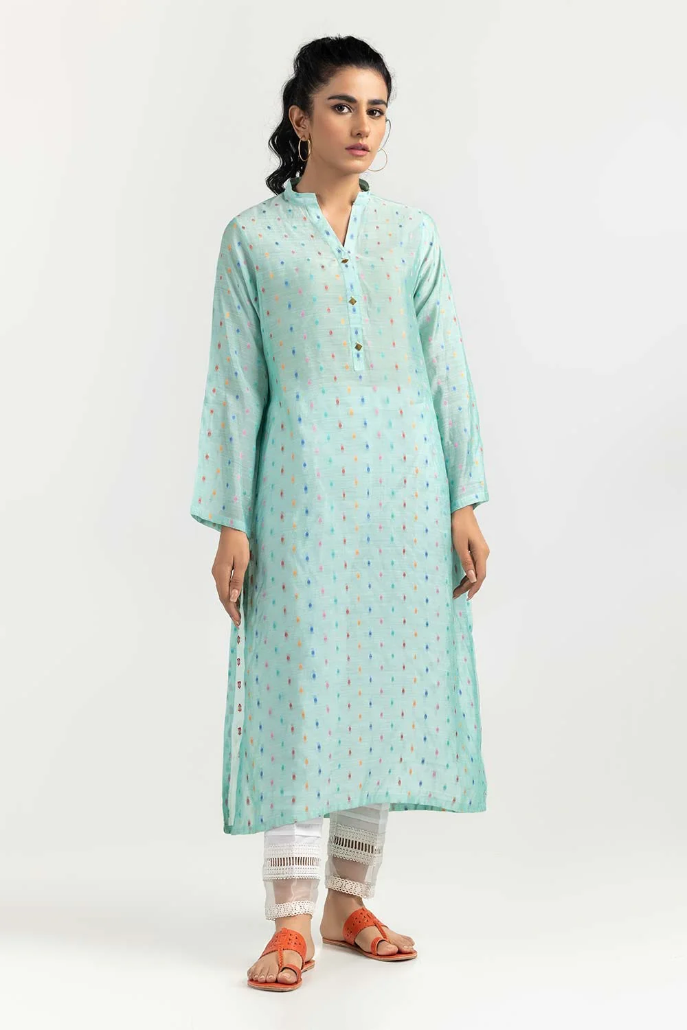 Paper Cotton Jacquard Shirt - Image 2
