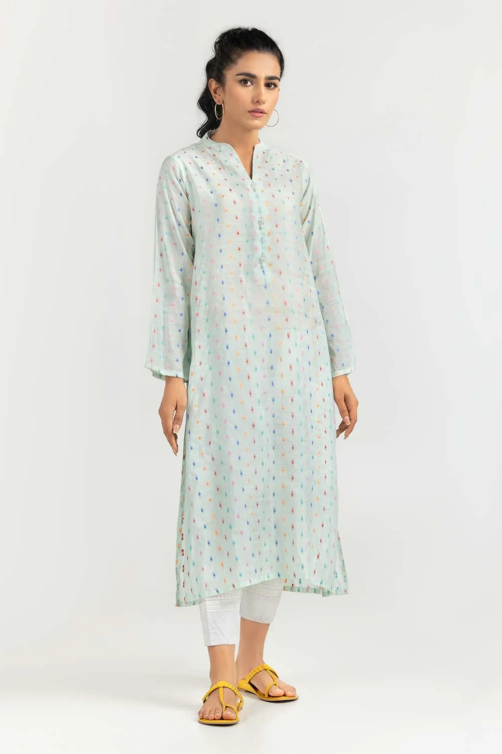 Paper Cotton Jacquard Shirt - Image 2