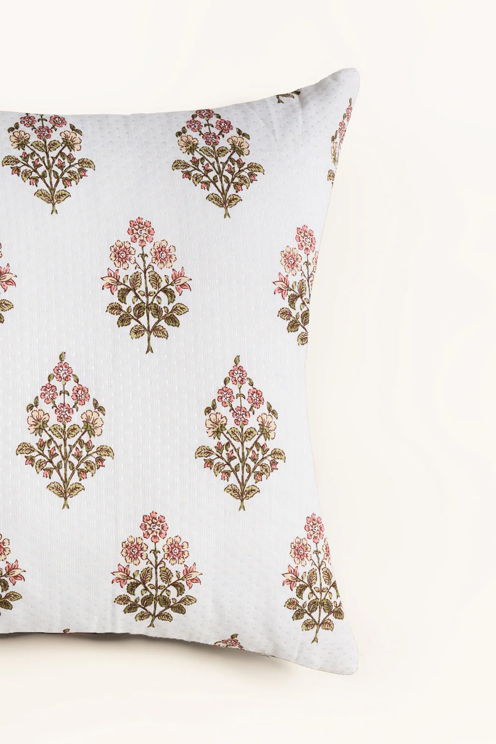 Pastel Bloom Matelasse Cushion Cover - Image 2