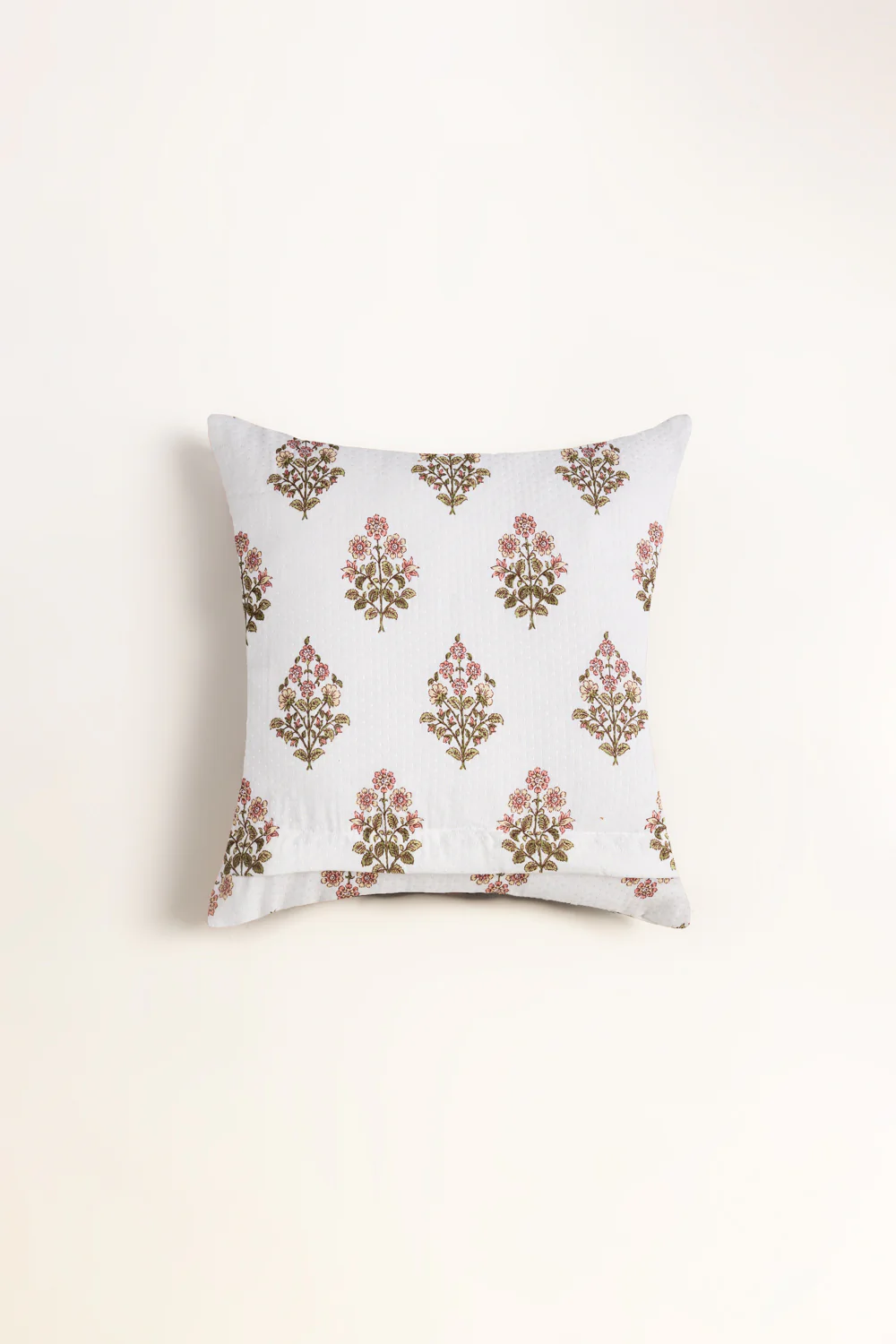 Pastel Bloom Matelasse Cushion Cover - Image 3