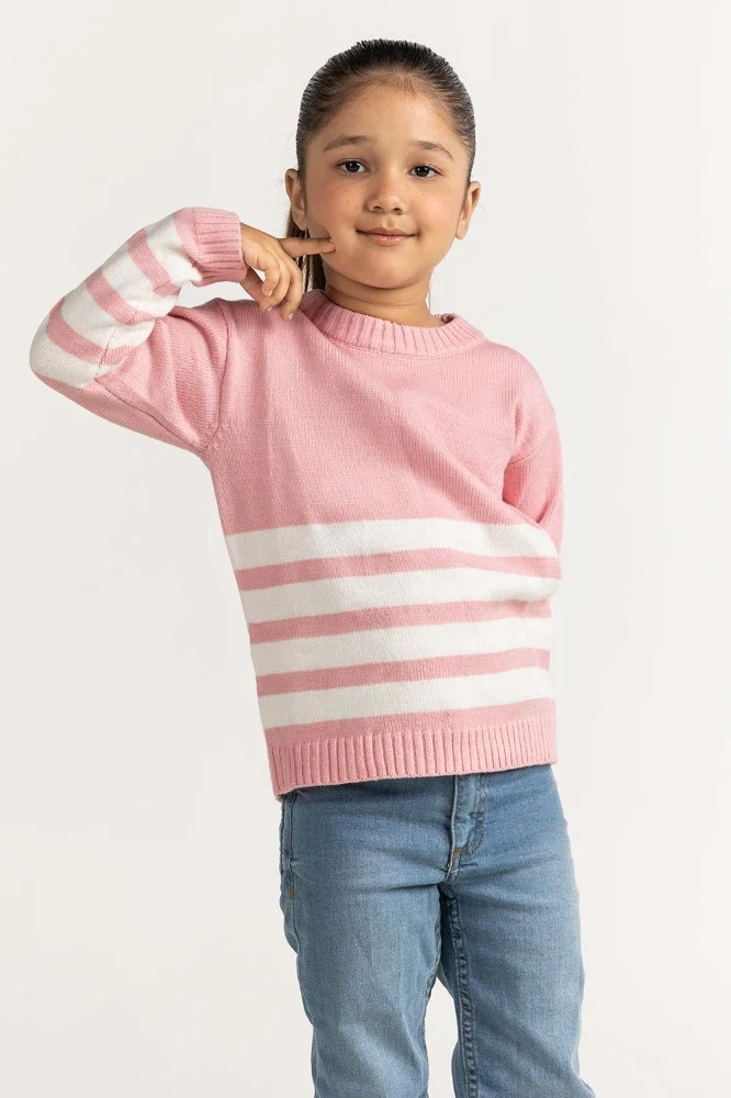 Pink Basic Sweater